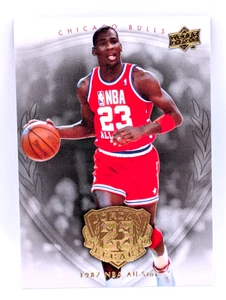 2009-10 UPPER DECK #17 MICHAEL JORDAN LEGACY GOLD FOIL - Picture 1 of 1