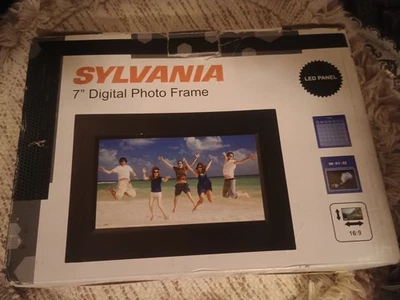 Sylvania 7" Wi-Fi Frameo Digital Picture Frame NEW - Image 1 of 2