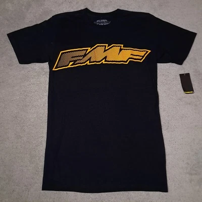 Camiseta FMF Octane Junkies Racing Para Hombre Pequeña Negra Y2k Clásica Don Foto 1 de 4