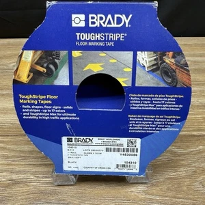 BRADY 104310 Floor Tape Black 2 inx100 ft Roll - Picture 1 of 4