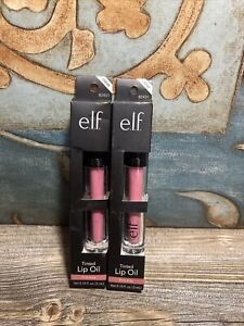 e.l.f Tinted Lip Oil, 82431 Pink Kiss  0.10 /Fl. Oz / 2 Pc.