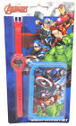 Marvel Avengers Geschenkset Uhr + Geldbrse  - Offiziell Lizensiert -Watch & Wal