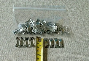 TASCHE MIT 35 METALLCLIPS für elastische Bandagen Ersatzteile für BANDAGEN Typ Body Wrap - Bild 1 von 3