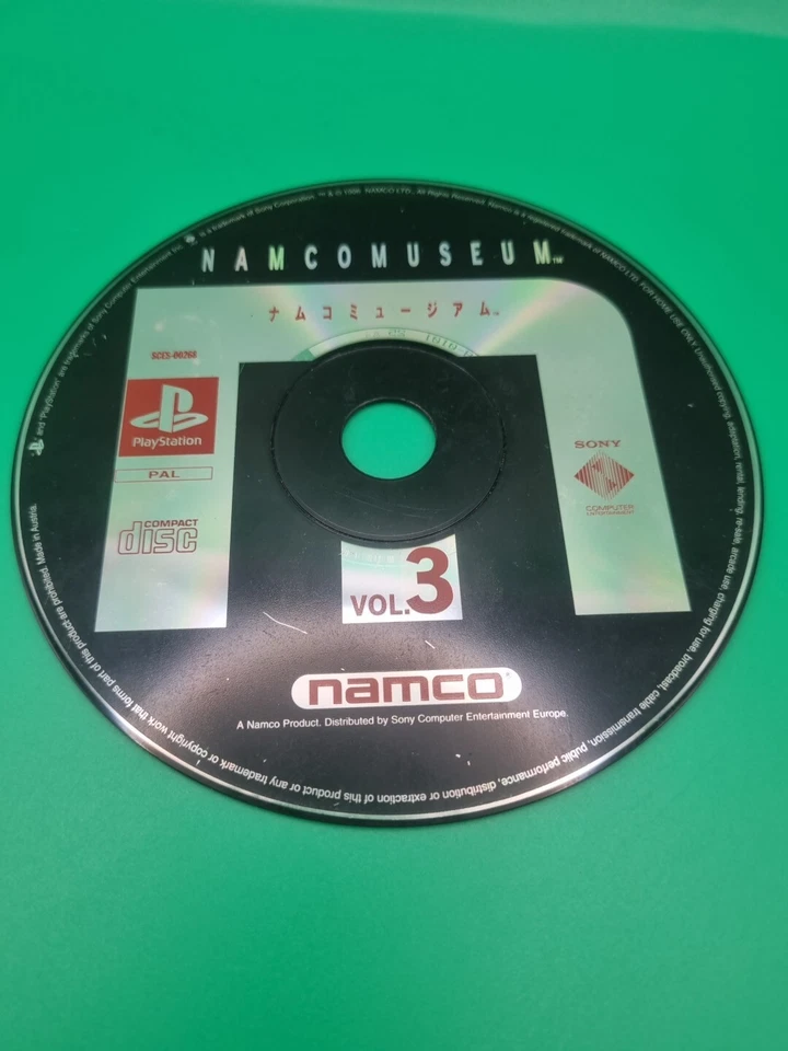 Namco Museum Vol 5 - PAL Japanese - Disc Only - PS1 - RARE - Image 1 of 2