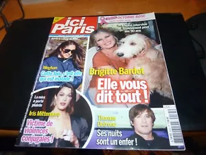 Revue "ICI PARIS N°4135 - 2024" Brigitte BARDOT, Iris MITTENAERE, Thomas DUTRONC - Bild 1 von 1