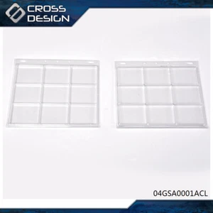 2x zertifizierte Münzseiten Leuchtturm Einfassung bewertet Platte Album Blätter NGC PCGS GP - Bild 1 von 12