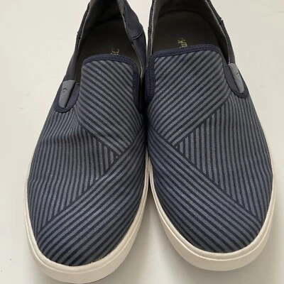 Olukai  Lae’ahi Lole Men Slip On Sneakers US M14  Blue Stripes Fabric Boating - Image 1 of 4