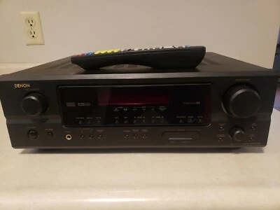 Denon AVR-1705 AV Surround Sound Receiver 6.1 Dolby Digital EX Prologic IIx Euc - Image 1 of 3