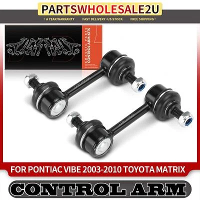Barra estabilizadora trasera enlace para Toyota Matrix 2003-2013 Pontiac Vibe 2003-2010 Foto 1 de 4