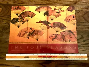 Vintage 1994 Kalender Japaner Smithsonian Free Gallery Tawaraya Sotatsu vier Jahreszeiten - Bild 1 von 15