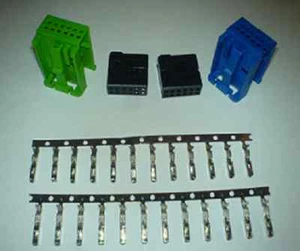 MQS MOST Quadlock Stecker Set 2x 12 polig  Kammer A & B Quadlock Fakra 3B7035447 - Bild 1 von 1