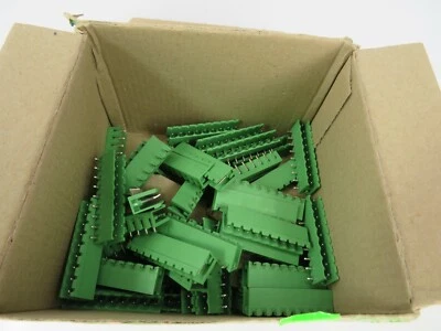(43) Phoenix Pluggable Terminal Blocks 9 Pos 5mm pitch Through Hole Header - Image 1 of 4
