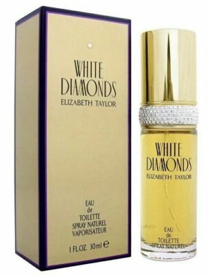 Elizabeth Taylor White Diamonds Eau de Toilette Spray 1 oz 30 ml Nuevo en caja Foto 1 de 4