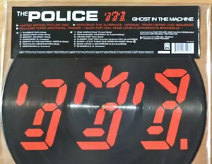THE POLICE Ghost In The Machine LP Ltd Edition Pic Disc Vinyl - Picture 1 of 3