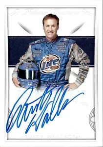 2016 Rusty Wallace National Treasures AUTO CHAMPIONSHIP SIGNATURES 44/50 NASCAR - Imagen 1 de 2