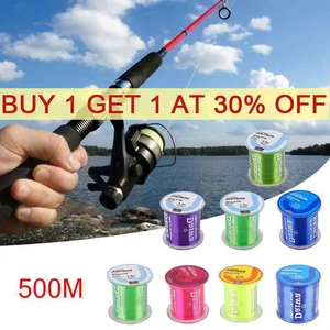 Lenza da Pesca 500M Nylon Daiwa Super Forte Durevole Monofilamento Lago Mare Linee - Foto 1 di 21