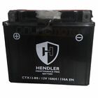 Motorcycle Battery Fits Honda PC 800 T Pacific Coast RC34 CTX12-BS 1996