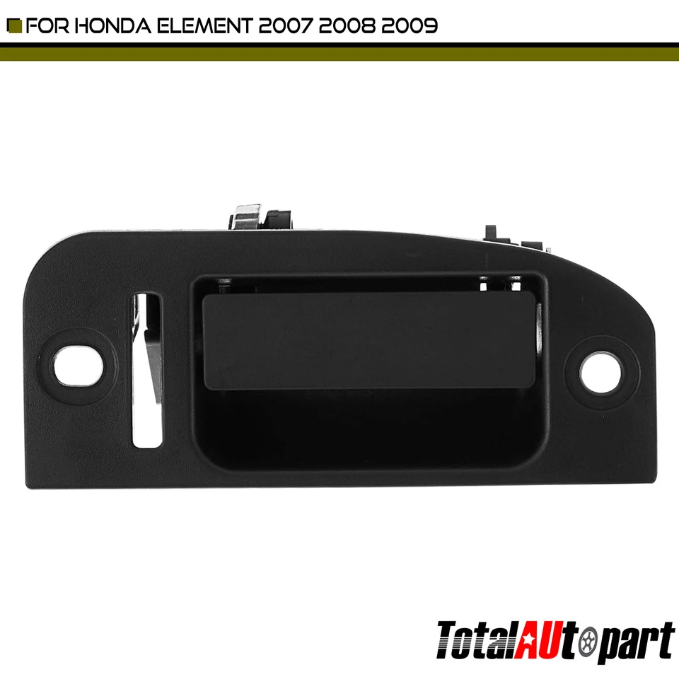Manija de puerta exterior negra textura para pasajero trasero Honda Element 2007-2009 Foto 1 de 4
