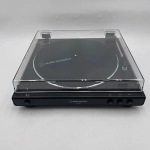 Audio-Technica AT-LP60XBT-BK Fully Automatic Wireless Belt-Drive Turntable Black - Picture 1 of 4