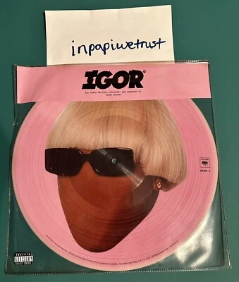 TYLER, THE CREATOR IGOR FACELESS VINYL LIMITED SEALED IN HAND FAST FREE SHIP! - Image 1 of 2