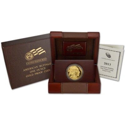 W American Gold Buffalo Proof 2013 1 oz $50 en OGP Foto 1 de 3