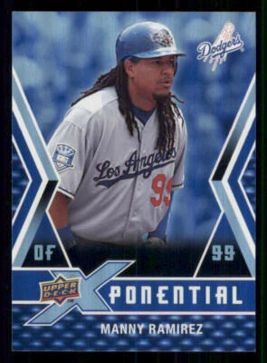 2009 Upper Deck X Xponential #MR Manny Ramirez - Image 1 of 2