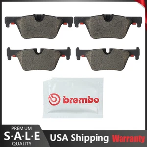 For BMW F22 F23 F30 F31 F31 F32 F33 Brembo Rear Ceramic Slotted Brake Pad Set - Picture 1 of 2