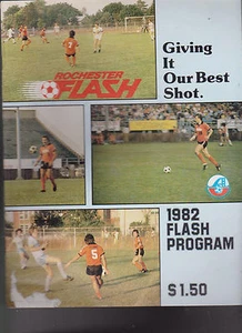 Rochester Flash ASL Soccer Program 1982 Oklahoma City Slickers - Picture 1 of 1
