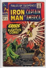 TALES of SUSPENSE #87 Iron Man Captain America READER COPY Big Run Up SCANS   C1