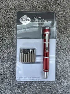 Destornilladores de bolsillo de precisión Dashing Fine Gifts con 8 bits - Imagen 1 de 3