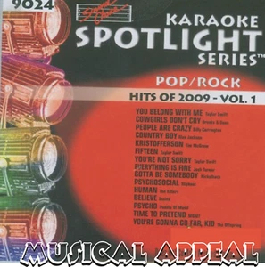 SOUND CHOICE KARAOKE HITS OF 2009 cdg CD+G - SC9024- HARD TO FIND - 15 SONGS - Picture 1 of 1