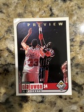 1998-99 Upper Deck UD Choice Preview - #51 Hakeem Olajuwon