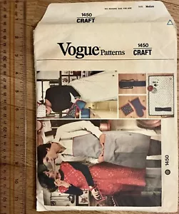 Vintage VOGUE Kitchen Accessories Pattern #1450 Aprons Dress Placemat Potholders - Picture 1 of 2