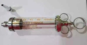 Reiner Alexander Glass Toomey Syringe TURP 100ML - Picture 1 of 5