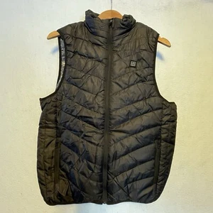 Beston Lightweight Heated Electric Vest w/ Power Bank Black Sz XL (US SM) NEW - Picture 1 of 12