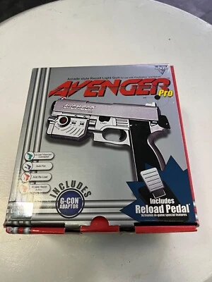 Blaze Avenger Pro Arcade Style Recoil Light Gun & Reload Pedal PS1 Saturn - Image 1 of 4