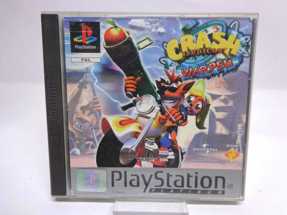 PS1 / Playstation 1 Spiel - Crash Bandicoot 3: Warped (mit OVP)(PAL) 11339793 - Bild 1 von 3
