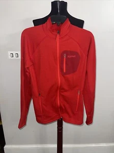 Marmot Women's Polartec Red Full Zip Size M - Picture 1 of 15