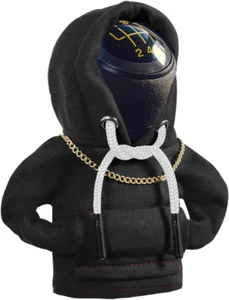 Yajeea Car Gear Shift Hoodie, Funny Mini Hoodie Car Decor, Winter Warm  - Picture 1 of 12