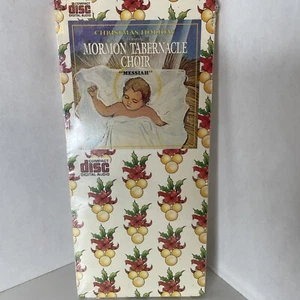 Christmas Holiday  Sealed Tabernacle Choir "Messiah" CD (1991, Sony) Long Box - Imagen 1 de 4