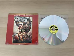 Red Sonja - Deluxe Widescreen Laserdisc LD - Arnold Schwarzenegger - In Shrink! - Foto 1 di 11