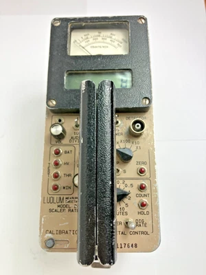 Ratémetro/escalador Ludlum Modelo 2221 con puerto RS-232 y módulo Bluetooth Foto 1 de 4