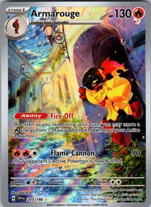 Armarouge Illustration Rare SV01: Scarlet & Violet Base Set 203/198 NM - Picture 1 of 2