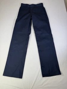 NEW 30x34MENS DICKIES ORIGINAL 874 WORK PANTS NAVY 30x34 - Picture 1 of 7