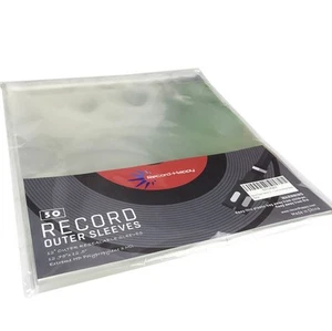Vinyl Schallplatte Außenhüllen - No Haze Premium Schallplattenhüllen Schutz 3 Mil D... - Bild 1 von 3