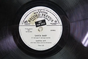 Eartha Kitt - RCA VICTOR 20-5502 - Santa Baby - Picture 1 of 5