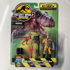 Jurassic Park 1997 The Lost World Series 2 Eddie Carr MIP - Picture 1 of 9