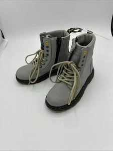 Dr. Martens Kid's Collection “Combs J” Boot (Little Kid/Big Kid) Mid Grey US 11. - Picture 1 of 12