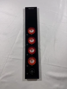 Jenn-Air Maytag CVGX2423B Gas Cooktop Control Panel Glass Assembly Black 4+ Fan - Picture 1 of 9