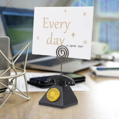  2 Pcs Foto Halter Mit Klammer Tischkarten Halterung Platzkartenhalter Bildclip - Bild 1 von 4